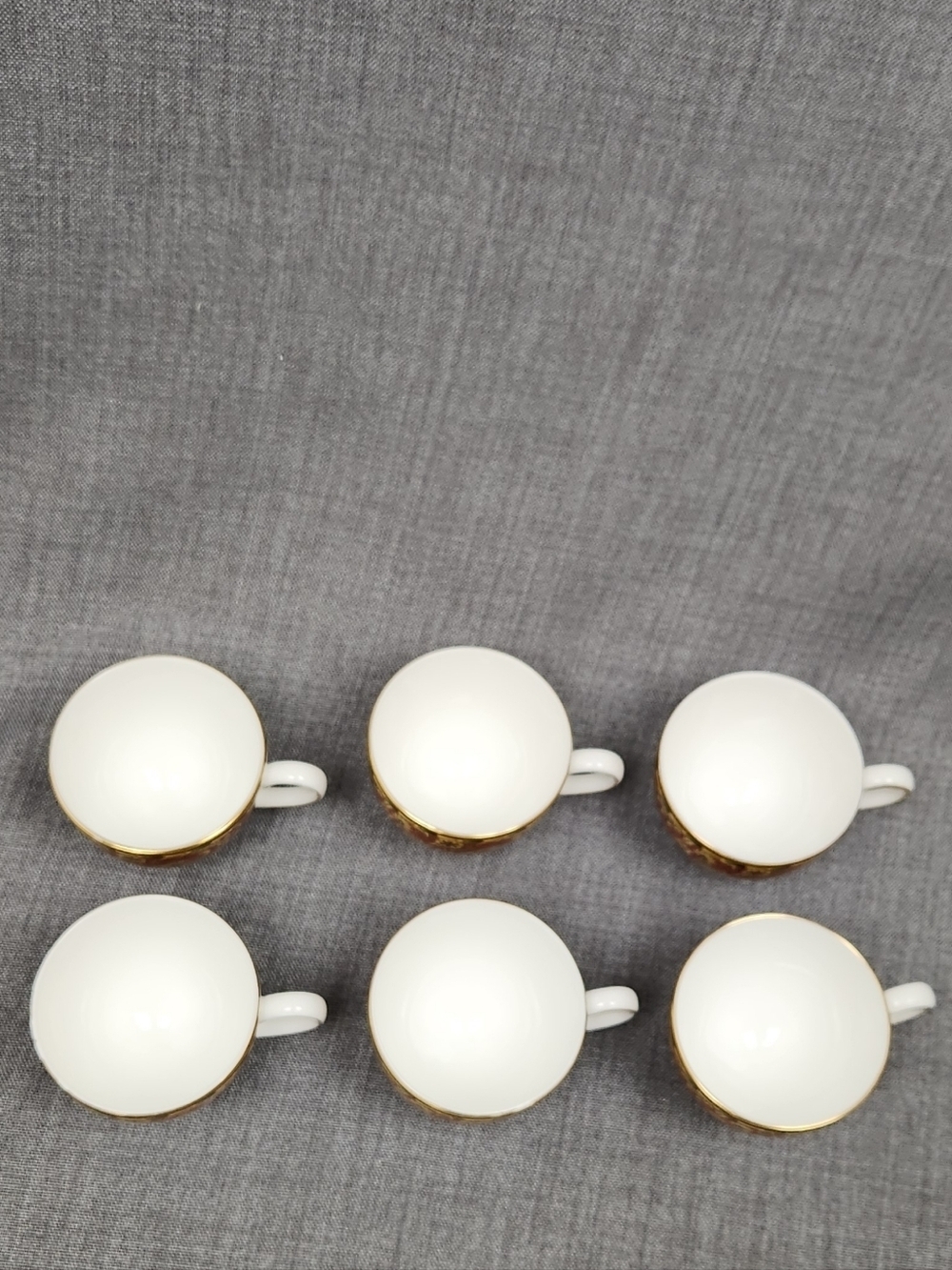 Vintage Wedgwood England Persia Pattern Fine China Tea Cups  6 Pc - Picture 3 of 9